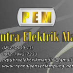 rental genset lampung